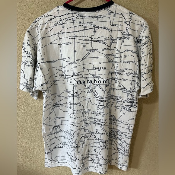 Vintage Oklahoma map t-shirt. Size medium - Picture 2 of 2